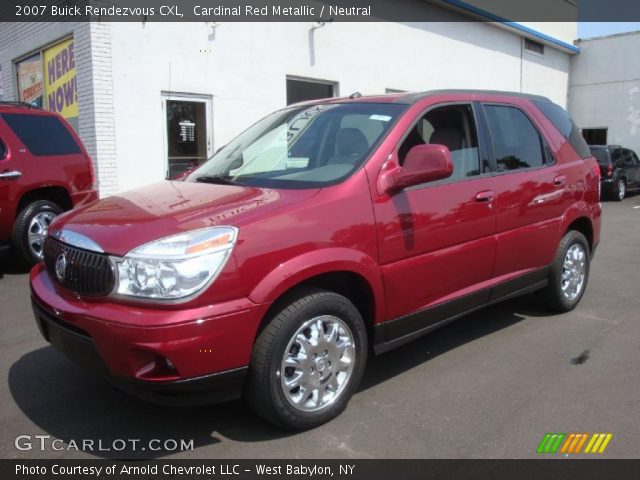 2007 Buick Rendezvous CXL in Cardinal Red Metallic