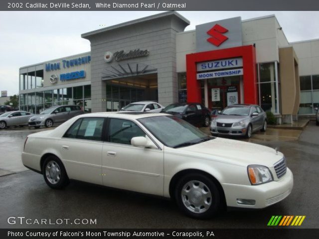 2002 Cadillac DeVille Sedan in White Diamond Pearl