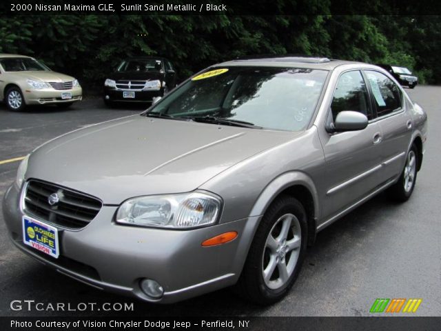 2000 Nissan Maxima GLE in Sunlit Sand Metallic