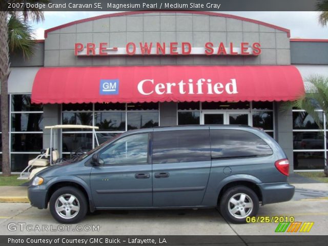 2007 Dodge Grand Caravan SE in Magnesium Pearl