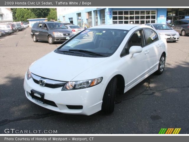 2009 Honda Civic LX Sedan in Taffeta White