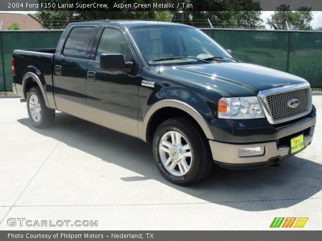 2004 Ford F150 Lariat SuperCrew in Aspen Green Metallic