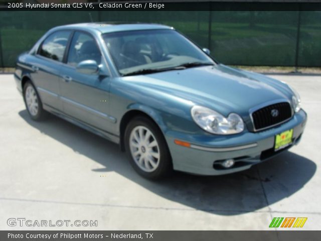 2005 Hyundai Sonata GLS V6 in Celadon Green