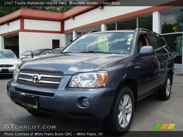 2007 Toyota Highlander Hybrid 4WD in Bluestone Metallic