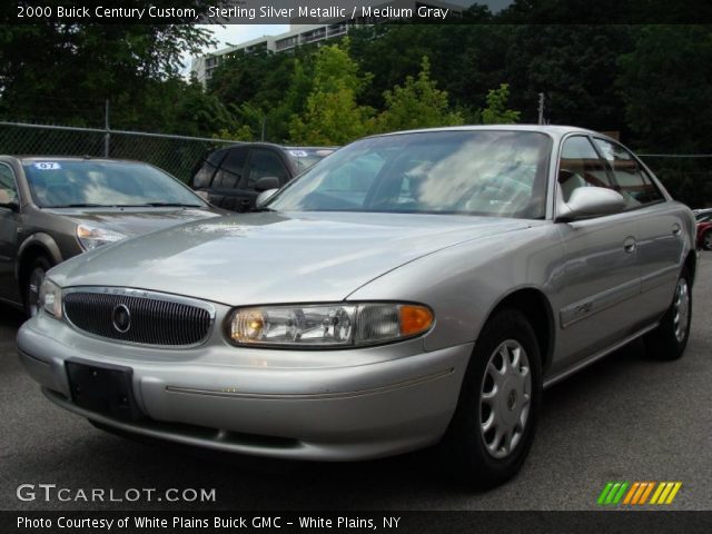 2000 Buick Century Custom in Sterling Silver Metallic