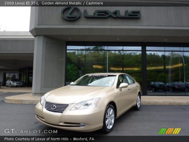 2009 Lexus ES 350 in Golden Almond Metallic