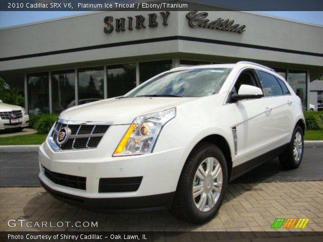 2010 Cadillac SRX V6 in Platinum Ice Tricoat