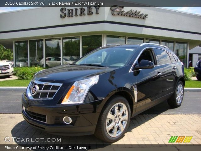 2010 Cadillac SRX V6 in Black Raven