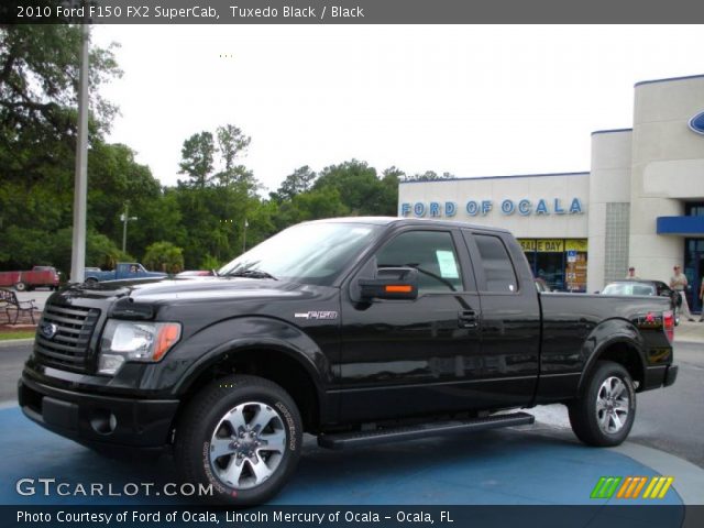 2010 Ford F150 FX2 SuperCab in Tuxedo Black