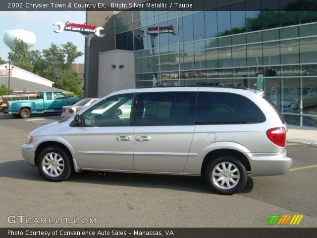 2002 Chrysler Town & Country EX in Bright Silver Metallic