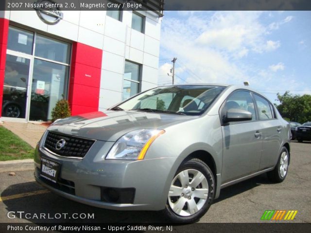 2007 Nissan Sentra 2.0 in Magnetic Gray