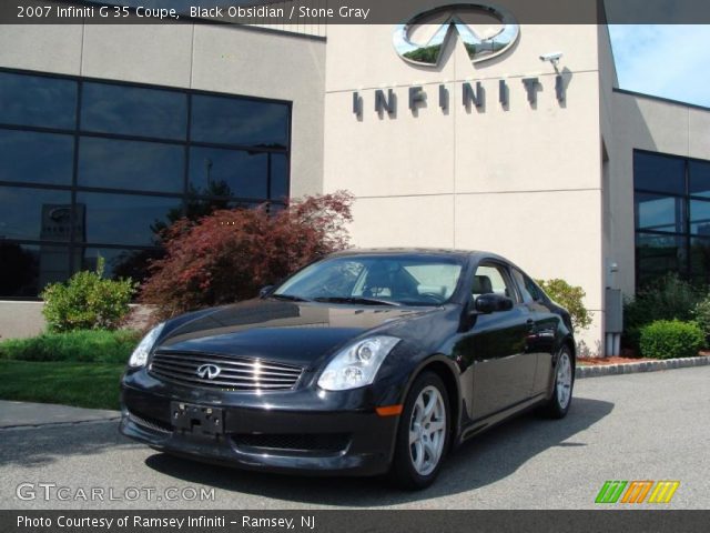 2007 Infiniti G 35 Coupe in Black Obsidian
