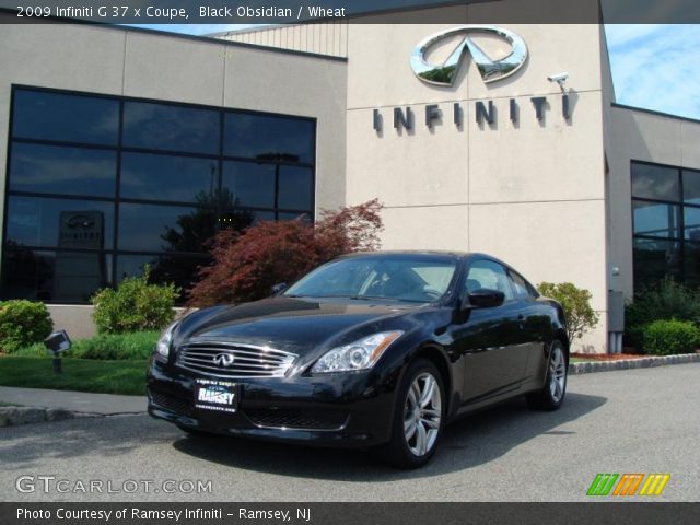 2009 Infiniti G 37 x Coupe in Black Obsidian