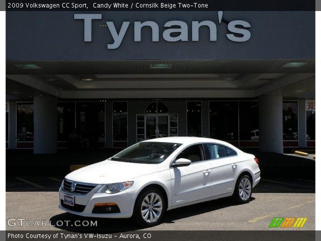2009 Volkswagen CC Sport in Candy White