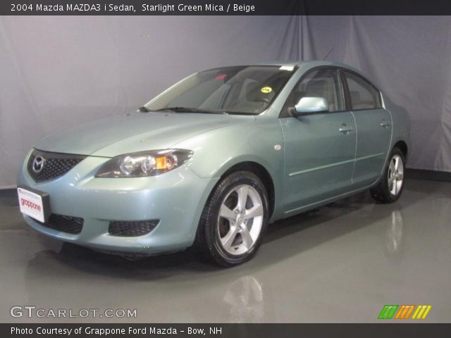 2004 Mazda MAZDA3 i Sedan in Starlight Green Mica