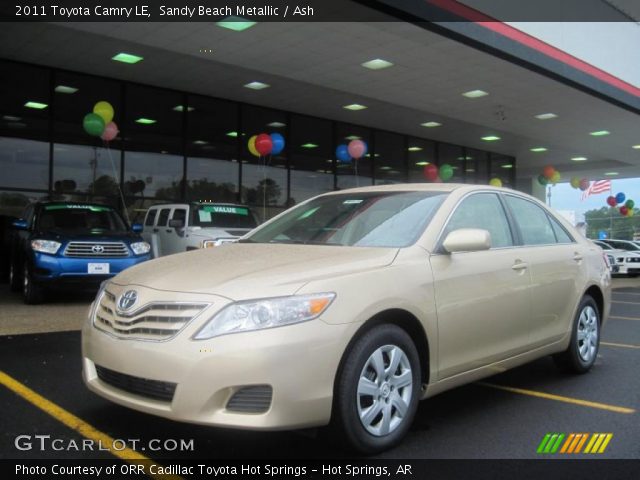 2011 Toyota Camry LE in Sandy Beach Metallic