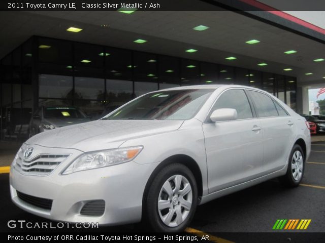 2011 Toyota Camry LE in Classic Silver Metallic