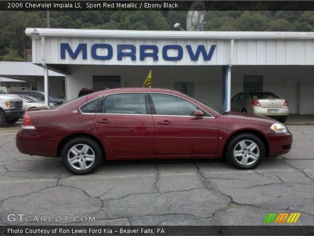 2006 Chevrolet Impala LS in Sport Red Metallic