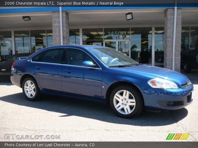 2006 Chevrolet Impala LTZ in Superior Blue Metallic
