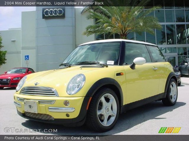 2004 Mini Cooper Hardtop in Liquid Yellow