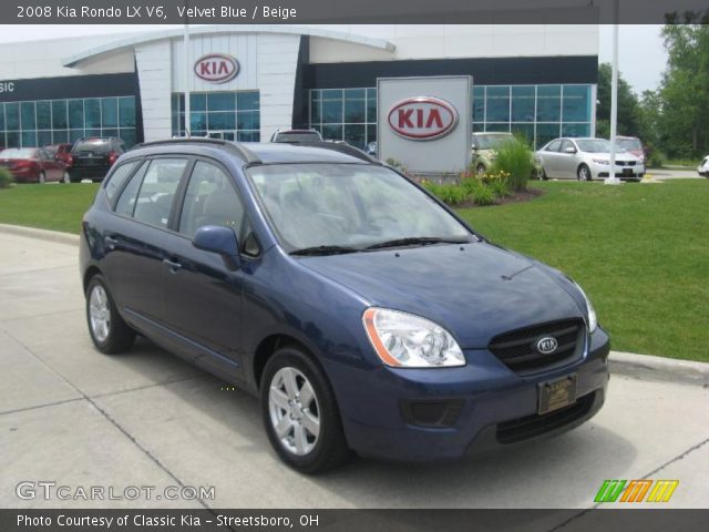 2008 Kia Rondo LX V6 in Velvet Blue