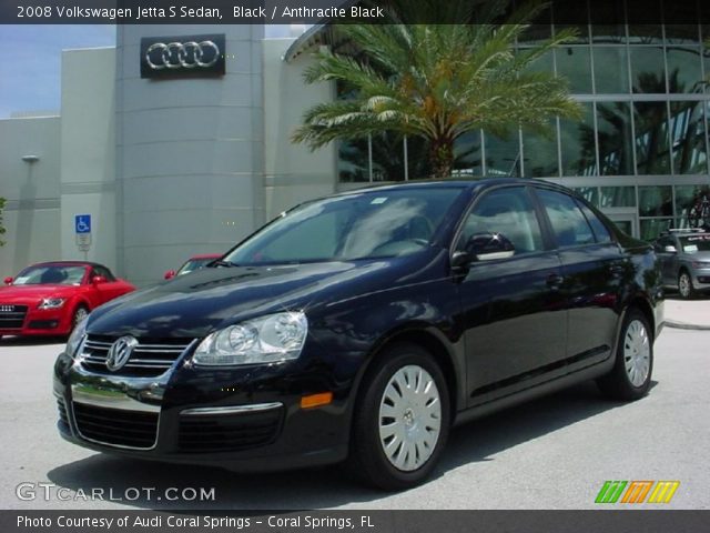 2008 Volkswagen Jetta S Sedan in Black
