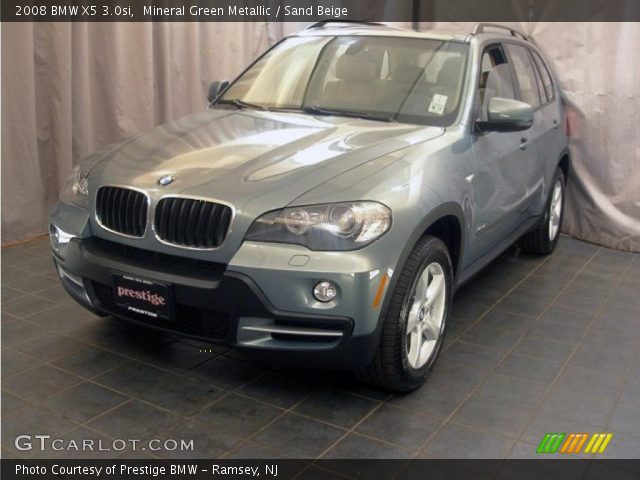 2008 BMW X5 3.0si in Mineral Green Metallic