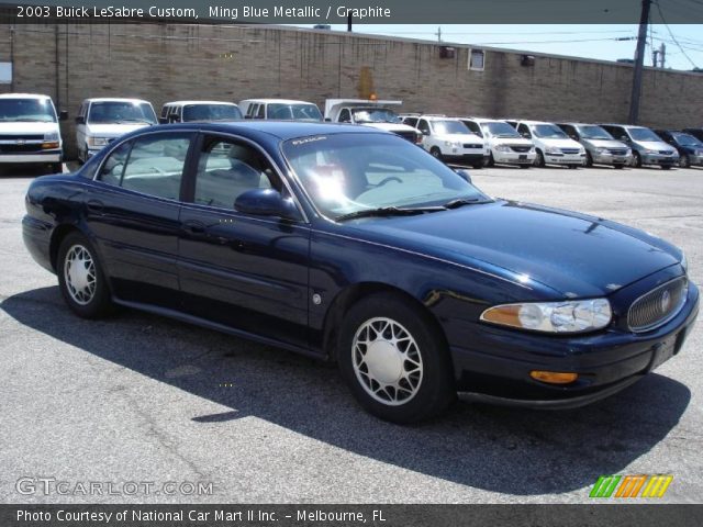 2003 Buick LeSabre Custom in Ming Blue Metallic. Click to see large ...