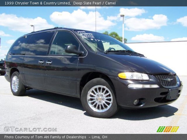 1999 Chrysler Town & Country Limited in Deep Slate Pearl
