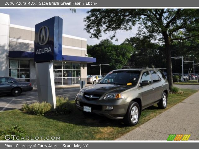 2006 Acura MDX  in Sage Brush Green Pearl