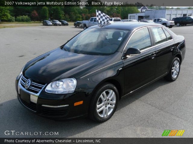 2007 Volkswagen Jetta Wolfsburg Edition Sedan in Black