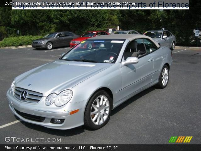 2007 Mercedes-Benz CLK 350 Cabriolet in Iridium Silver Metallic