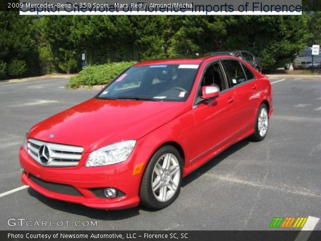 2009 Mercedes-Benz C 350 Sport in Mars Red
