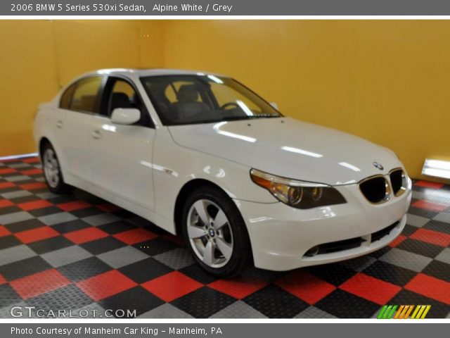 2006 BMW 5 Series 530xi Sedan in Alpine White