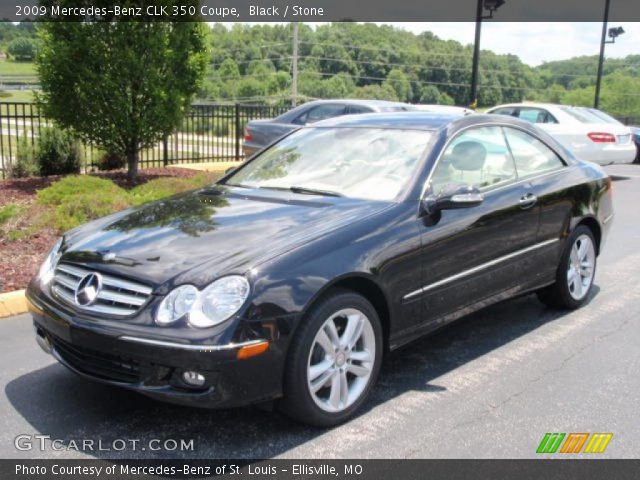 2009 Mercedes-Benz CLK 350 Coupe in Black