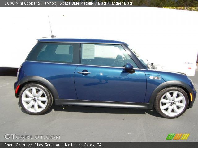 2006 Mini Cooper S Hardtop in Space Blue Metallic