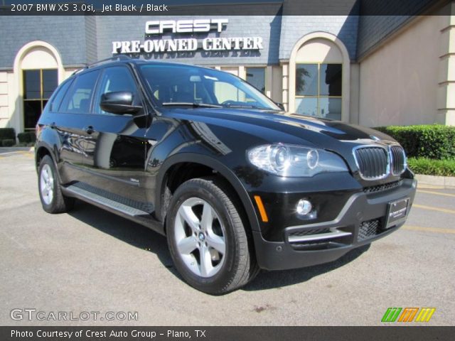 2007 BMW X5 3.0si in Jet Black