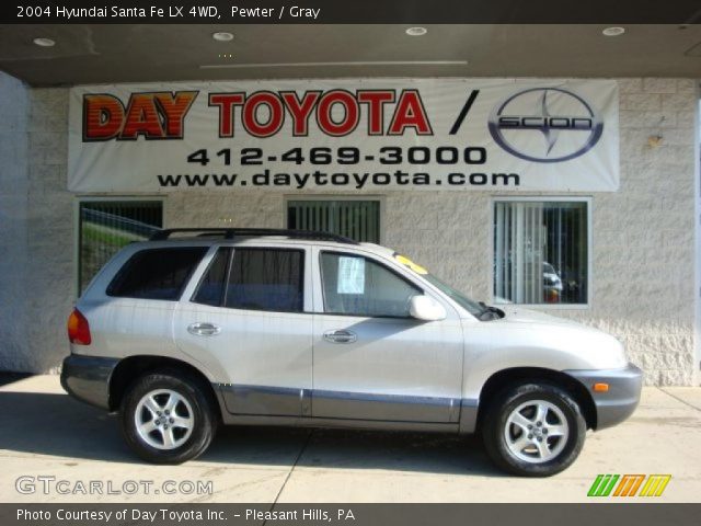 2004 Hyundai Santa Fe LX 4WD in Pewter