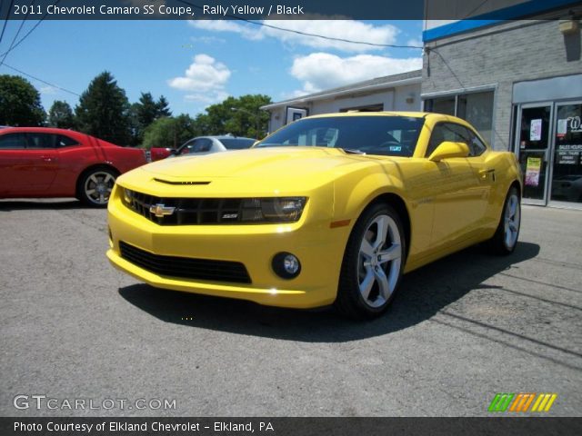 2011 Chevrolet Camaro SS Coupe in Rally Yellow
