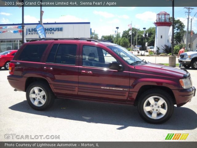 2001 Jeep Grand Cherokee Limited 4x4 in Sienna Pearl