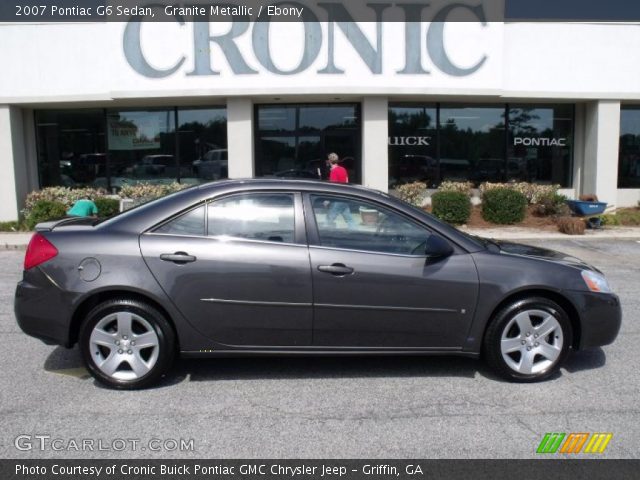2007 Pontiac G6 Sedan in Granite Metallic