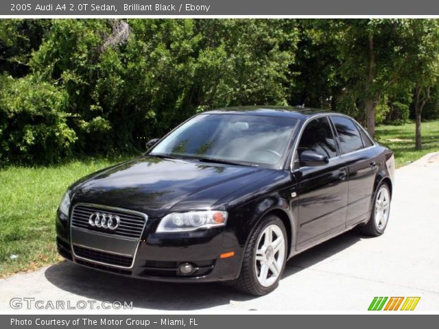 2005 Audi A4 2.0T Sedan in Brilliant Black