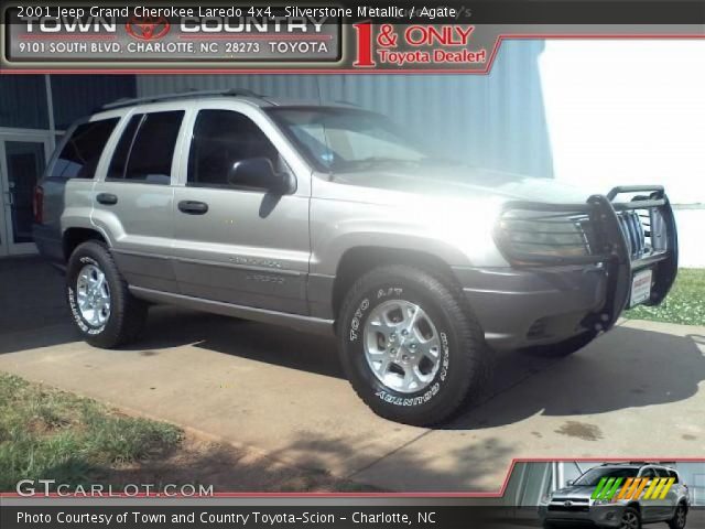 2001 Jeep Grand Cherokee Laredo 4x4 in Silverstone Metallic