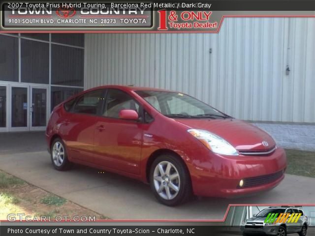2007 Toyota Prius Hybrid Touring in Barcelona Red Metallic