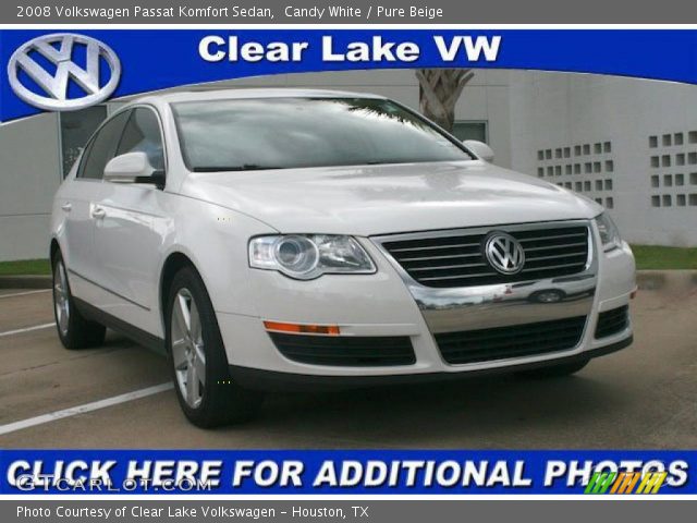 2008 Volkswagen Passat Komfort Sedan in Candy White