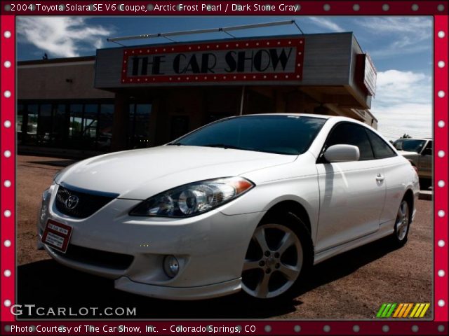 2004 Toyota Solara SE V6 Coupe in Arctic Frost Pearl