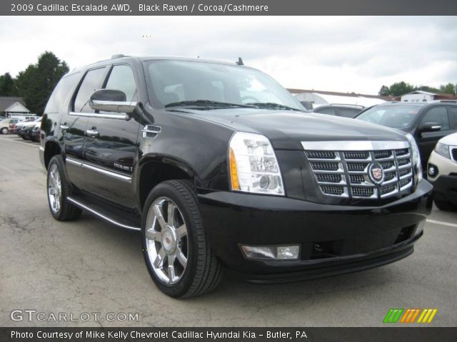 2009 Cadillac Escalade AWD in Black Raven