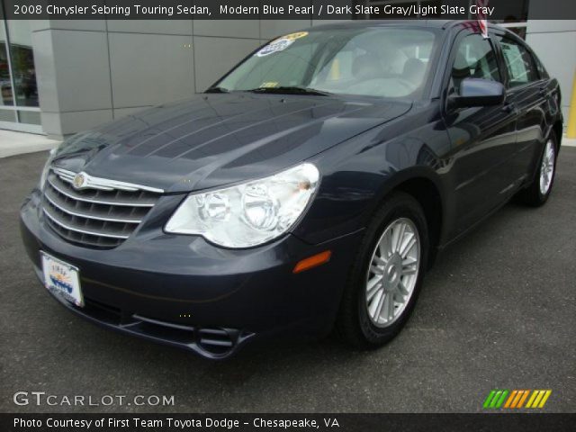 2008 Chrysler Sebring Touring Sedan in Modern Blue Pearl