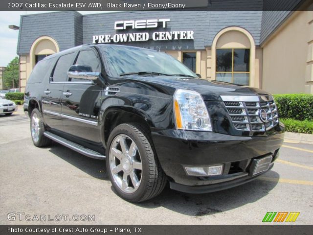 2007 Cadillac Escalade ESV AWD in Black Raven