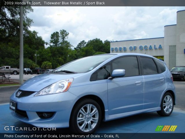 2009 Honda Fit Sport in Tidewater Blue Metallic